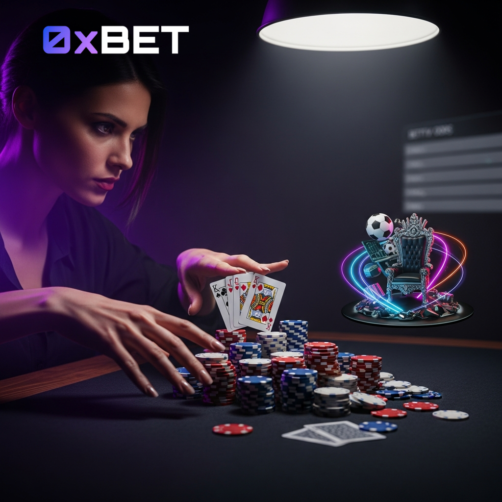 Tafelspellen zoals blackjack en roulette in het 0xbet casino