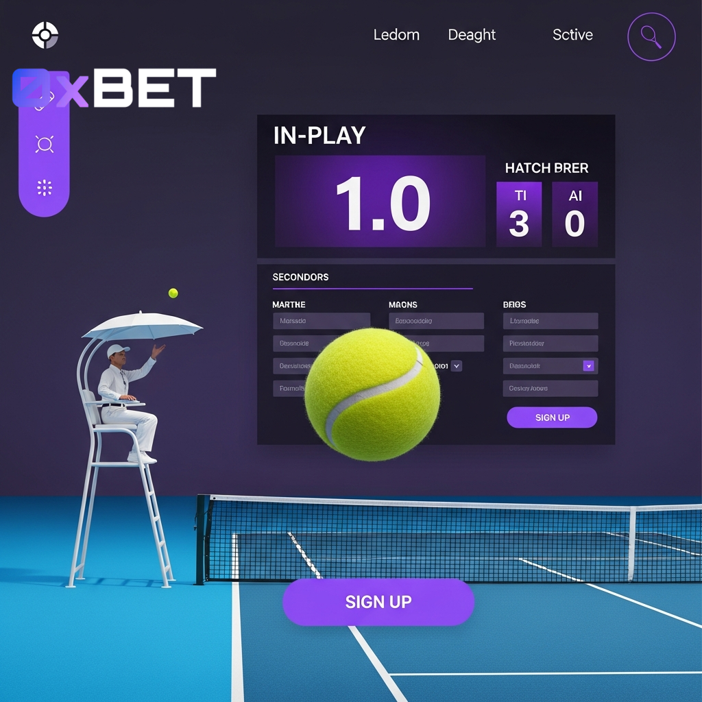Wedmarkten op tennis en voetbal bij 0xbet